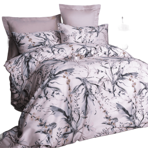 Obliečky z bavlneného saténu COLEUS 200x220 / 4*50x70 cm.